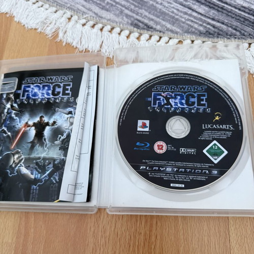 Star Wars The Force Unleashed PS3 game