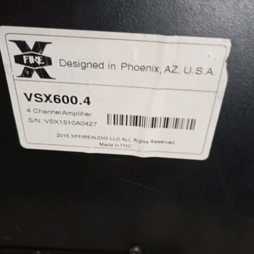 Hiphonics 12" Car Audio System 400 watt RMS like new, amplifier needs repair