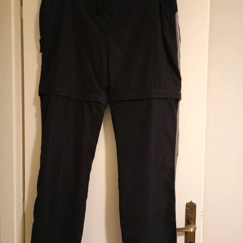 Flagship men's tracksuit pants with shorts, size 52-54, like new, black