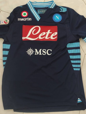 Εμφάνιση Napoli away 2012-2013 σαν καινούργια, μέγεθος Large χωρίς όνομα