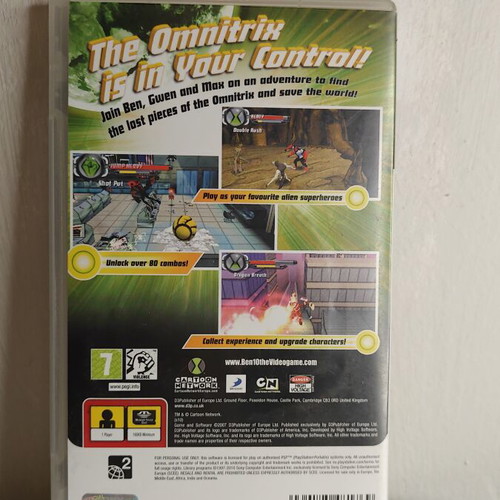 Ben 10 Protector of Earth PSP game