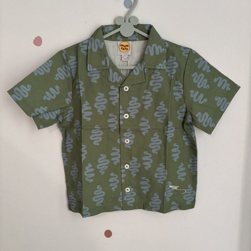Cotton kids set new, white and green
