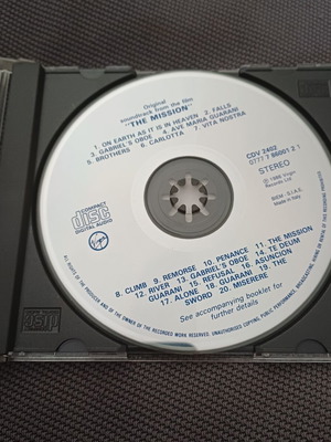 The Mission soundtrack CD άλμπουμ από Ennio Morricone