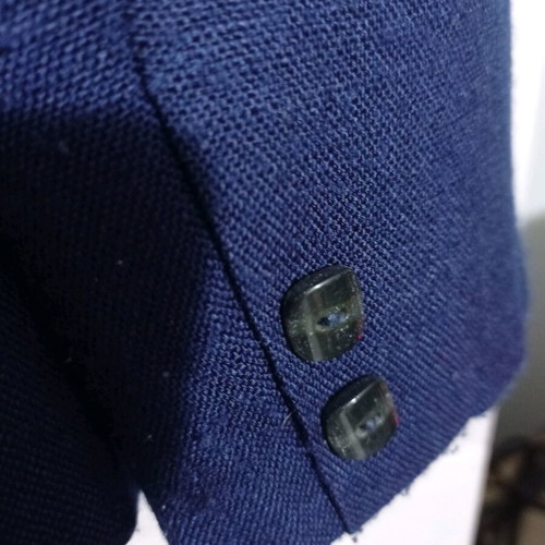 Women's blue jacket like new, spring style with pockets size L