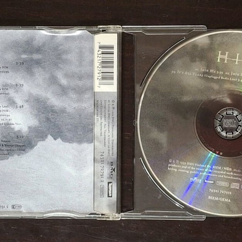 HIM Join Me CD single used, 1999