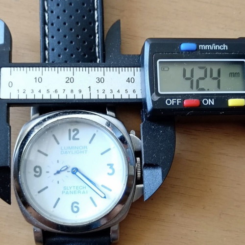 Panerai Luminor Daylight Slytech automatic watch used, steel