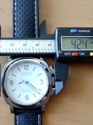 Panerai Luminor Daylight Slytech automatic watch used, steel