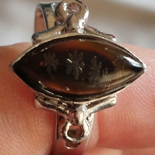 Stainless steel ring used with adjustable size