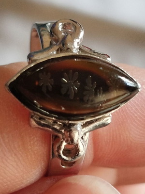 Stainless steel ring used with adjustable size
