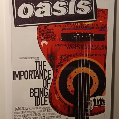 Oasis A4 poster