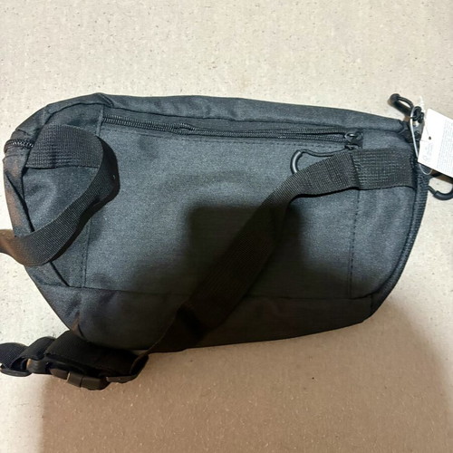 A To Z Greek black crossbody banana bag