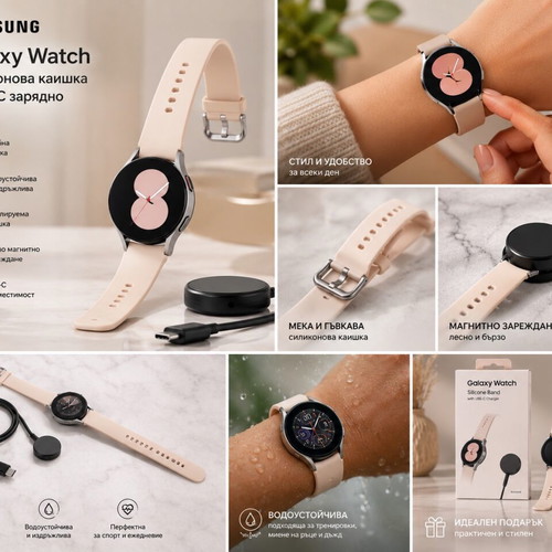 Samsung Smart Watch like new with silicone strap