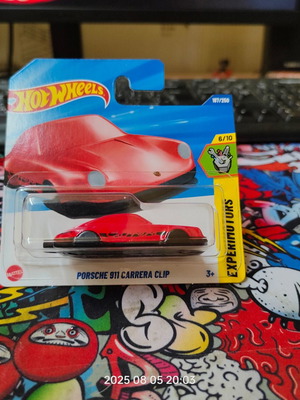 Hot Wheels Porsche 911 Carrera Clip new