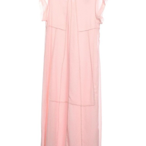 Mint & Berry airy short-sleeve long dress like new, pink