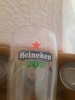 Σετ 6 ποτήρια Heineken μπύρας 0,3 lt καινούργια
