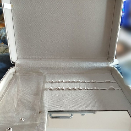 Makeup case used, clean inside