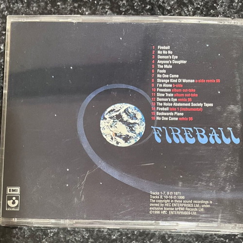 Deep Purple In Rock CD like new, rock genre