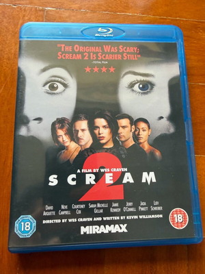 Scream 2 Blu-ray σαν καινούργιο με αγγλικούς υπότιτλους