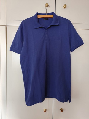 Etirel Polo Shirt σχεδόν αφόρετο, μέγεθος M, μωβ και μπλε
