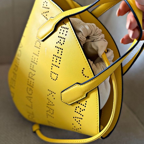 Karl Lagerfeld yellow bag new