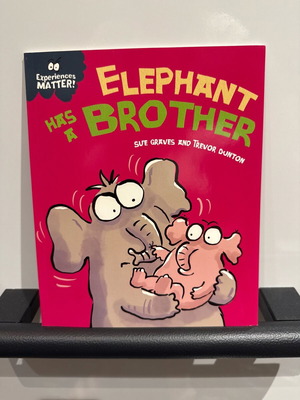 Elephant Has a Brother children's book new, English