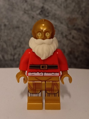 Lego C-3po Santa Clause like new