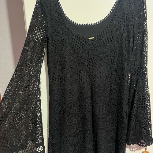BSB Black Lace Dress Like New Romantic Boho Style