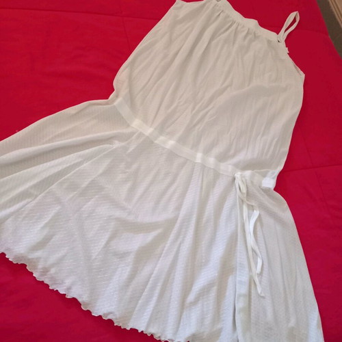Dress white summer like new, size S