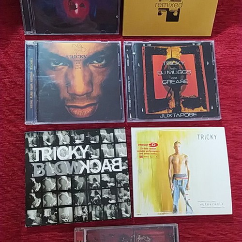 Tricky 4 CD set including Remixed, Blowback, Vulnerable, Angels with Dirty Faces