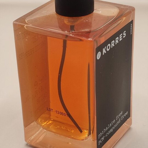 Korres Velvet Orris Violet White Pepper Eau de Toilette 50ml used