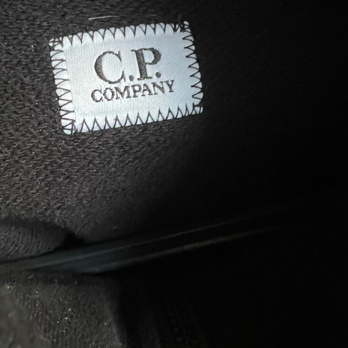C.P Company Half Zip Fleece Sweatshirt Men used, size XL, black