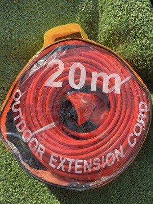 Extension cord 20m new