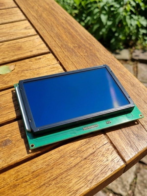 Mepsan/Unimep STN LCD segment and dot-matrix display for fuel pumps, like new