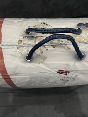 Greenwich Polo Club Classic Nursery Bumper White-Beige 45x195cm new