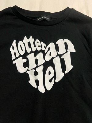 Women's cropped shirt like new, black, size S