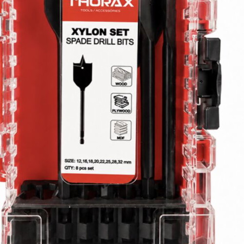 Thorax Xylon wood drill bit set 8 pieces new