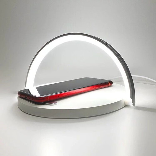 Wireless charger new 10 W white with fast charging