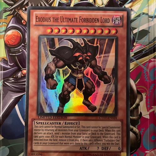 Exodius Vintage card like new for collectors and oldschool decks