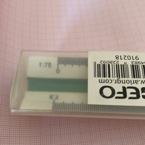 Climacometer millimeter with millimeter paper gift like new