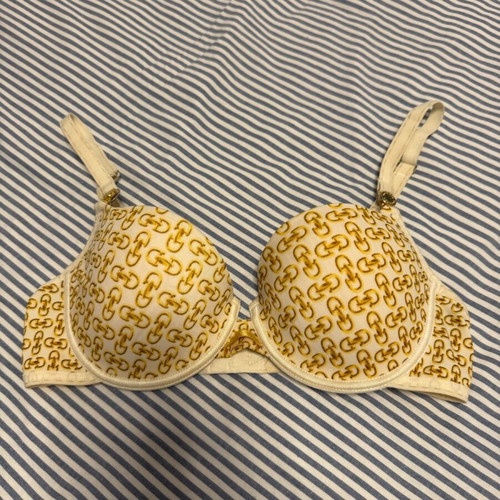 Luxury Barbara bra like new, beige and gold