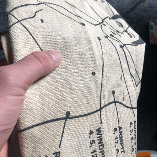 Martial arts punching bag like new with strike points