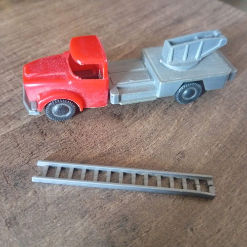 Joy Toy traffic signs and double gas pump set used