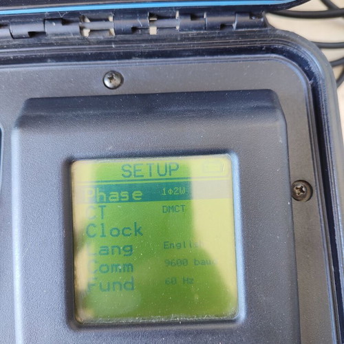 Amprobe DM-II Three Phase Power Quality Analyzer and Data Logger used