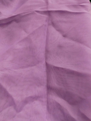 Scarf pareo violet chiffon transparency