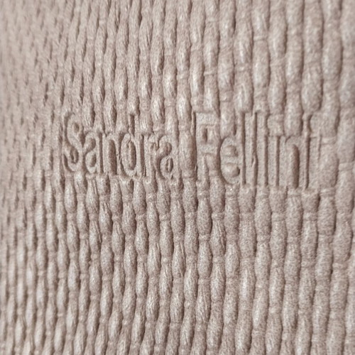 Sandra Fellini crossbody bag like new, beige, wicker design