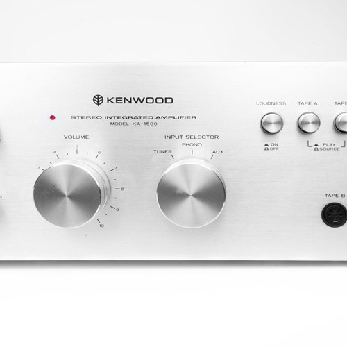 Kenwood KA-1500 vintage hi-fi integrated amplifier used