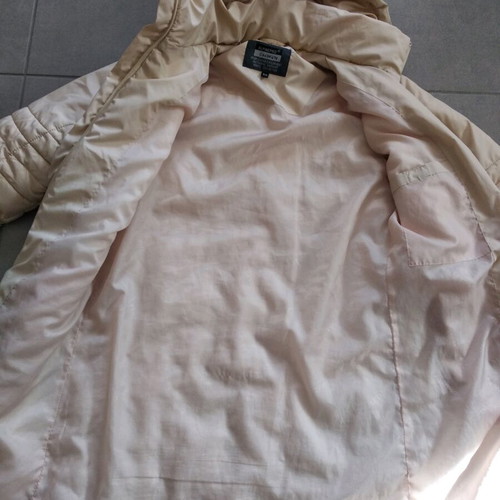 Alpine Pro beige winter jacket like new, removable hood