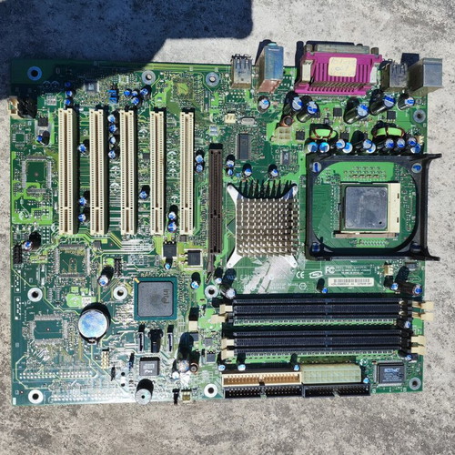 MSI PT8 Neo-V retro PC parts bundle with Intel motherboard and IDE drives