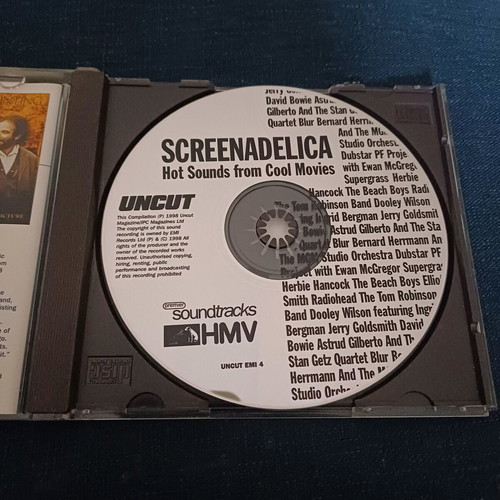 Screenadelica Hot Sounds From Cool Movies CD σαν καινούργιο, rock