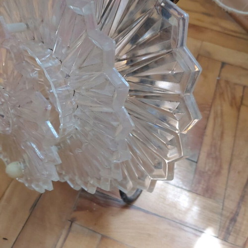 Decorative flower from USSR used, plastic rings